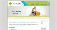 Desktop Screenshot of fyzioaktiv.cz